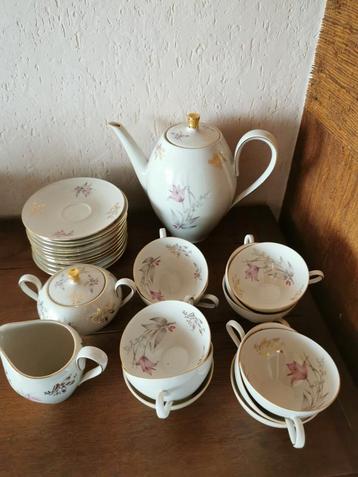 Antiek koffieservies No beschikbaar voor biedingen
