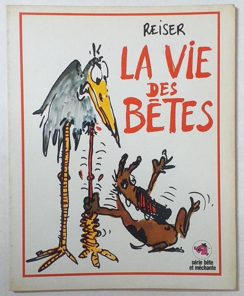 La vie des bêtes / Reiser - Editions du Square, 1981. - 72pp, Boeken, Stripverhalen, Ophalen of Verzenden