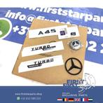 W177 V177 A45S AMG LOGO SET A 45 S ZWART EMBLEMEN SET Merced, Gebruikt, -, Ophalen of Verzenden, -