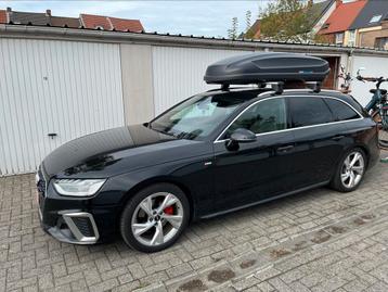 Dakkoffer Bermuda 400 + dakdragers Audi a4 avant disponible aux enchères