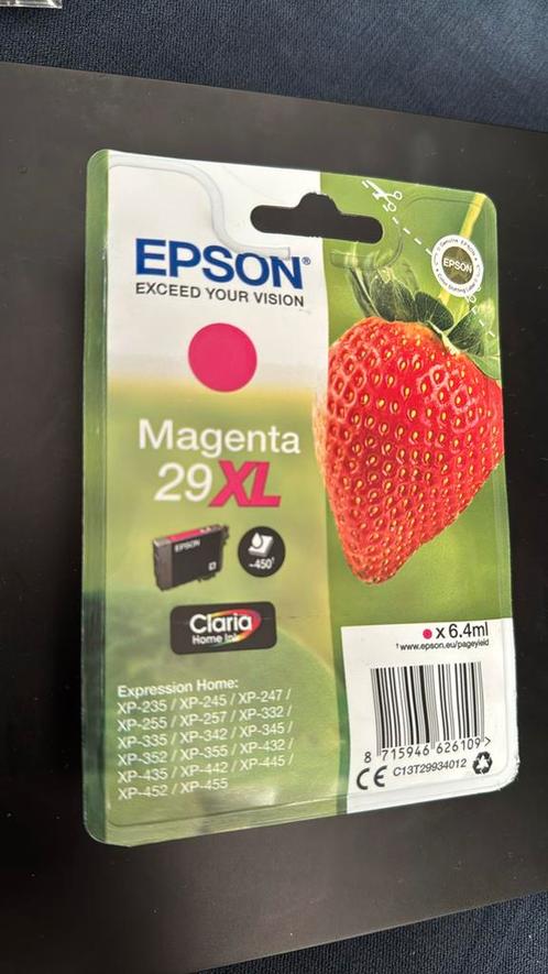 Epson 29XL Magenta Cartridge - Nieuw, Computers en Software, Printerbenodigdheden, Nieuw, Cartridge, Ophalen of Verzenden