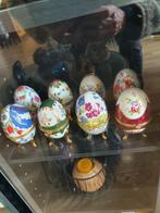Nombreux œufs style Fabergé., Collections, Enlèvement