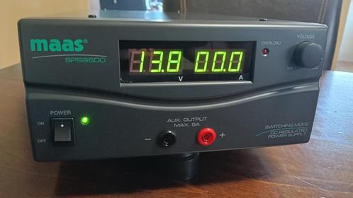 Maas SPS-9600 voeding (60 amp), Telecommunicatie, Zenders en Ontvangers, Zo goed als nieuw, Ontvanger, Ophalen of Verzenden