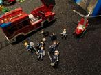 Playmobil brandweerwagen, Kinderen en Baby's, Speelgoed | Playmobil, Zo goed als nieuw, Ophalen