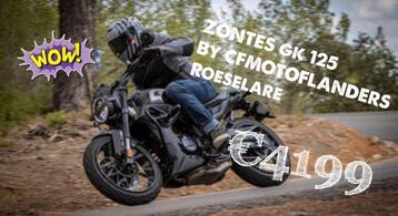 ZONTES MOTORCYCLES BY CFMOTO-FLANDERS ROESELARE beschikbaar voor biedingen