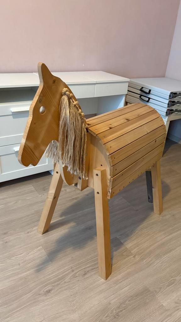 Speelpaard, Enfants & Bébés, Jouets | Jouets a bascule, Comme neuf, Enlèvement