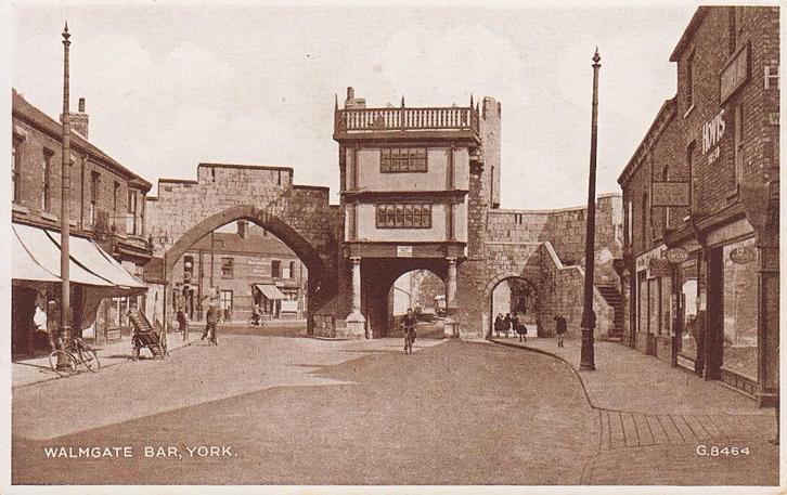 ENGELAND - York: Walmgate Bar, Verzamelen, Postkaarten | Buitenland, Ongelopen, Engeland, Verzenden