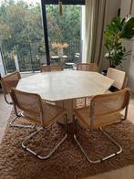 Vintage Travertin Tafel (Willy Rizo Voor Jean Charles) (Octa, Huis en Inrichting, Ophalen, Overige materialen, Vintage, Zo goed als nieuw