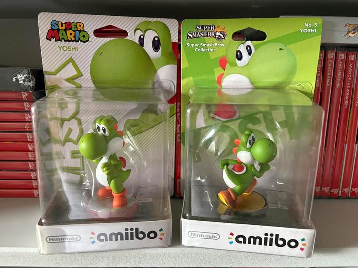 2 x Yoshi Amiibo (Nintendo Switch), Games en Spelcomputers, Games | Nintendo Switch, Nieuw, Ophalen of Verzenden