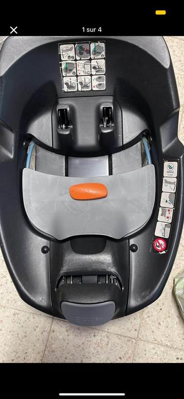 Base isofix + cosy CYBEX, Enlèvement, Utilisé, Autres marques, Isofix