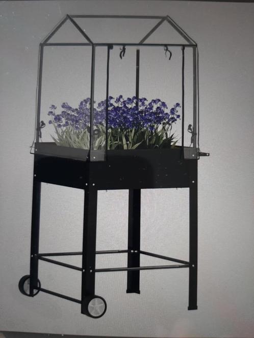 Verplaatsbare serre/moestuin - Nieuw (nog in verpakking), Tuin en Terras, Bloembakken en Plantenbakken, Nieuw, Metaal, Balkon
