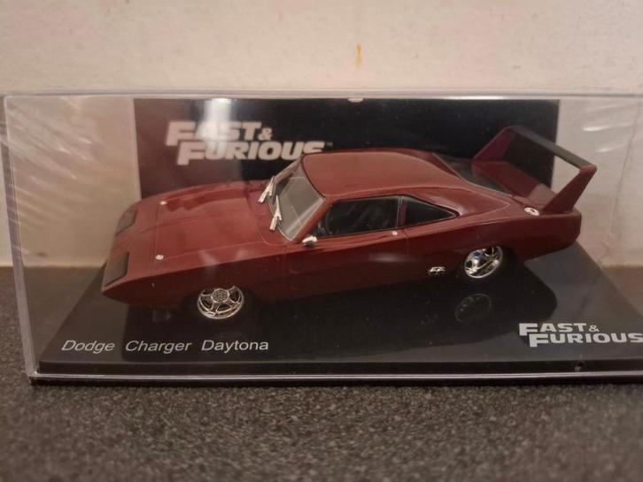 DODGE Charger Daytona 1969 FAST&FURIOUS 1/43 IXO UH Neuve+B, Hobby en Vrije tijd, Modelauto's | 1:43, Nieuw, Auto, Universal Hobbies