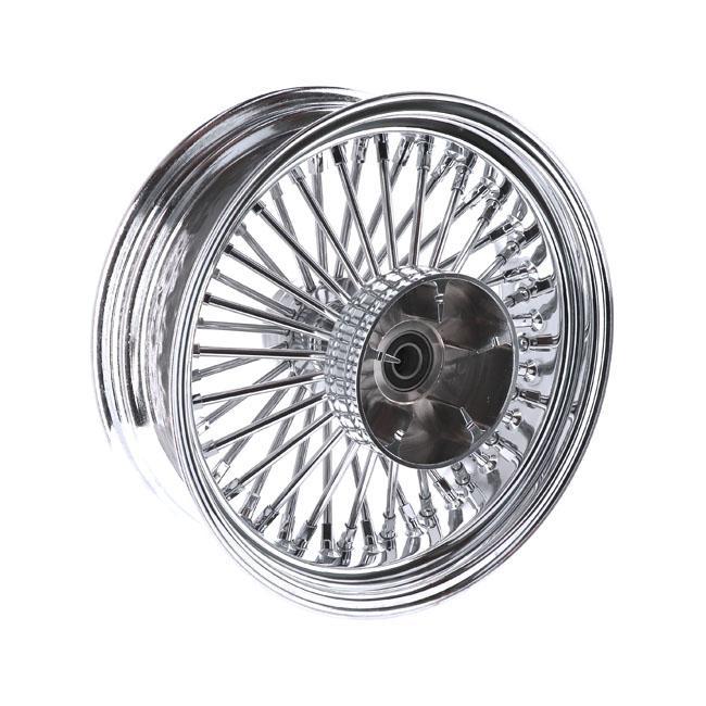 Fat spokes achterwiel chroom 5.50 x 16 inch 08-25 Touring, Motoren, Onderdelen | Harley-Davidson, Nieuw, Ophalen