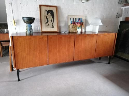 Retro jaren 60 dressoir, vintage kast, Antiek en Kunst, Kunst | Designobjecten, Ophalen