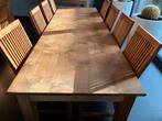Teak meubels, Huis en Inrichting, Ophalen, Gebruikt, 6 tot 8 stoelen