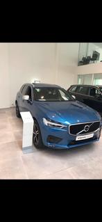 Volvo XC60 R Design D4 2.0d 2019, Autos, Volvo, SUV ou Tout-terrain, Cuir, Automatique, Bleu