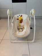 Elektrische wipstoel, creme kleurig met giraf, Kinderen en Baby's, Wipstoeltjes, Overige merken, Verstelbaar, Wipstoel, Ophalen of Verzenden