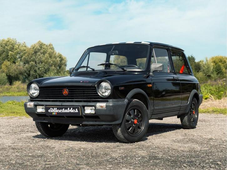 Lancia A112 Autobianchi Abarth 5-bak, Auto's, Lancia, Bedrijf, Benzine, Stadsauto, Handgeschakeld, Zwart