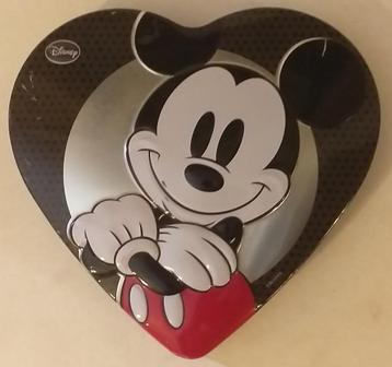 Mickey Mouse - boîte en tôle en forme de coeur, Enlèvement ou Envoi, Nvt, Mickey Mouse, Nvt