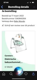 Elektrische schommelstoel, Kinderen en Baby's, Ophalen, Gebruikt, Schommelstoel, Met gordel(s) of riempje(s)