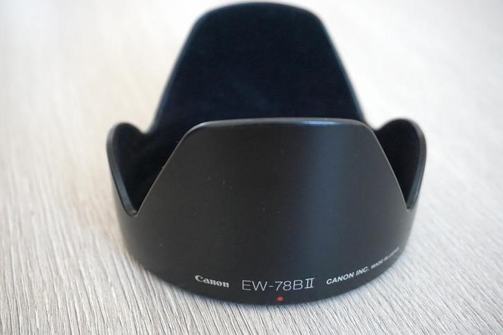 Canon EW-78BII zonnekap (origineel), Audio, Tv en Foto, Foto | Lenzen en Objectieven, Gebruikt, Ophalen of Verzenden