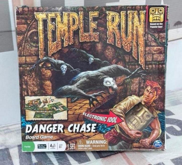Temple Run Danger Chase Board Game - Bordspel tempel tempels, Hobby en Vrije tijd, Gezelschapsspellen | Bordspellen, Nieuw, Een of twee spelers