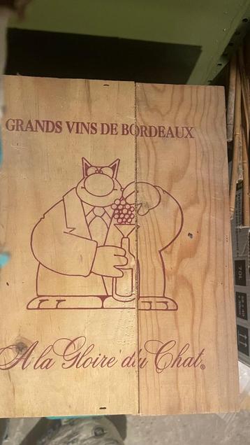 vin de Bordeaux cuvée spéciale Le Chat beschikbaar voor biedingen