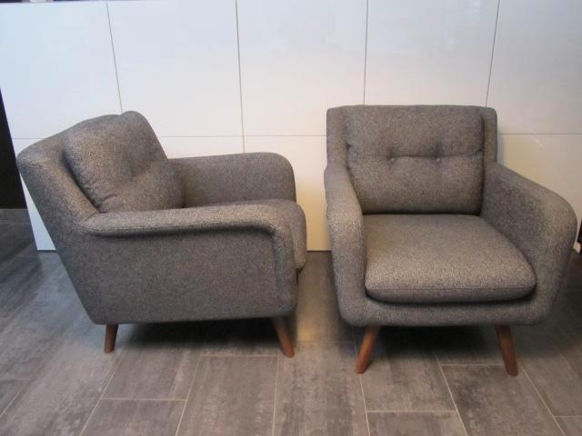 Ethnicraft fauteuils - topdesign/zitcomfort - perfecte staat, Maison & Meubles, Canapés | Salons, Comme neuf, Enlèvement