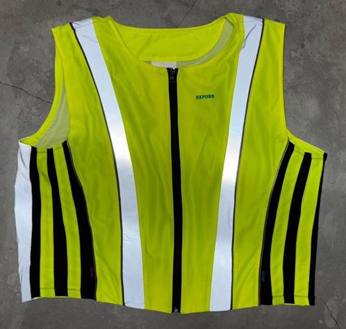 Reflecterende motor vest oxford., Motoren, Kleding | Motorkleding, Jas | textiel, Tweedehands, Ophalen of Verzenden