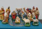 Mooie antieke kerstfiguren voor kerststal kerstgroep, Diversen, Ophalen, Gebruikt