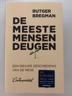 Rutger Bregman - De meeste mensen deugen, Boeken, Ophalen of Verzenden, Nieuw, Rutger Bregman