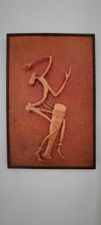 Tableau cuivre motif en relief, Antiquités & Art, Antiquités | Bronze & Cuivre, Enlèvement ou Envoi, Cuivre