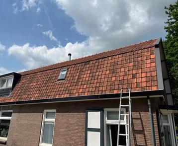 Reinigen van daken ontmossen housewash®  dakreiniging dakpan, Verbouw of Aanbouw