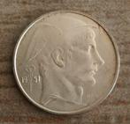 20 Frank 1951 Zilver Prins Karel, Postzegels en Munten, Ophalen of Verzenden, Zilver, Zilver