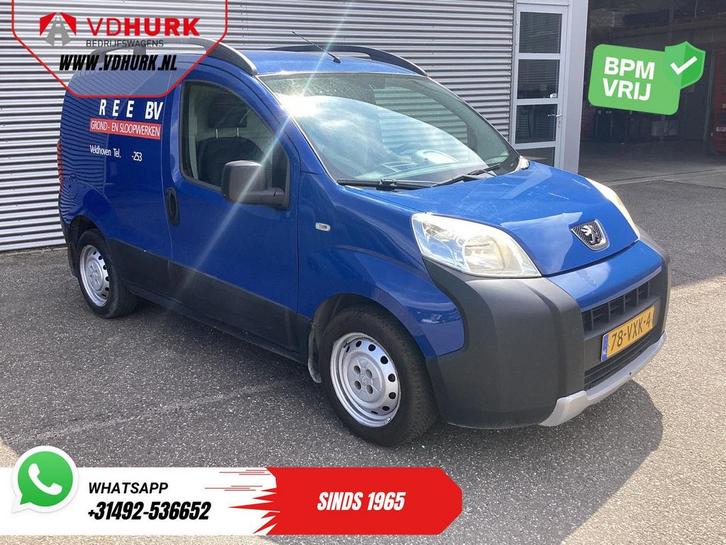 Peugeot Bipper 1.4 HDi EXPORT ONLY NL Auto/ APK 01-2026 Cark, Auto's, Bestelwagens en Lichte vracht, Bedrijf, ABS, Centrale vergrendeling