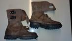 FRANCE - BRODEQUINS MLE 52 A JAMBIERES - 1955, Ophalen of Verzenden, Landmacht, Kleding of Schoenen