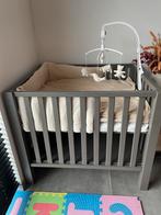 Babypark met bekleding en mobiel, Enlèvement, Utilisé, Rectangulaire, Réglable en hauteur