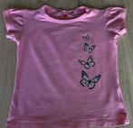 Roze T.shirt met vlinders"Babeurre"- maat 104/4 jaar, Meisje, Babeurre, Ophalen of Verzenden, Zo goed als nieuw