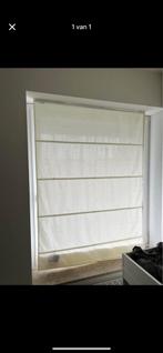 Vouwgordijnen, Huis en Inrichting, Stoffering | Gordijnen en Lamellen, Ophalen, 100 tot 150 cm, Wit, Zo goed als nieuw