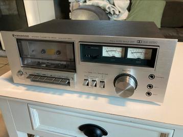 ONBERISPELIJK GEREVISEERD VINTAGE KENWOOD CASSETTEDECK beschikbaar voor biedingen