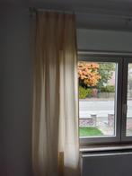 BEIGE GORDIJNEN, Huis en Inrichting, Stoffering | Gordijnen en Lamellen, Ophalen, Zo goed als nieuw, Beige