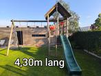 Tuin schommel met glijbaan, Kinderen en Baby's, Speelgoed | Buiten | Speeltoestellen, Ophalen, Gebruikt, Glijbaan
