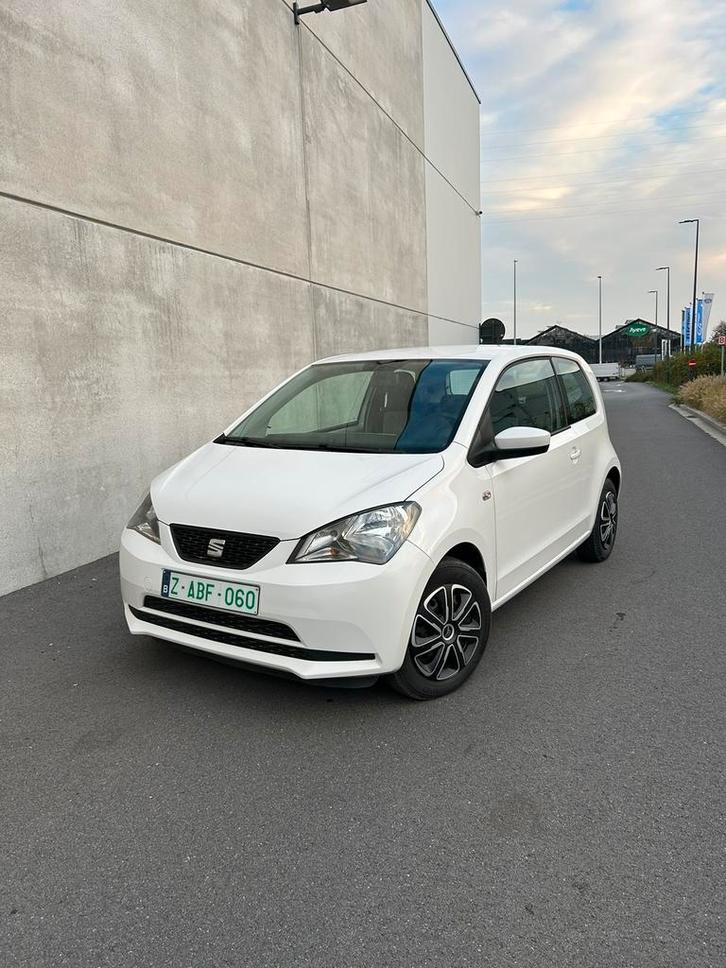 Seat Mii - 0,9 Benzine - Isofix - 2014 - Garantie, Auto's, Seat, Bedrijf, Te koop, Mii, ABS, Benzine, Euro 5, Handgeschakeld, Ophalen