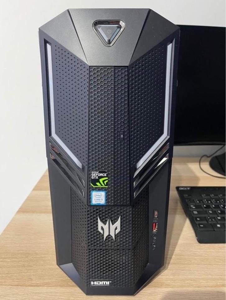 PC Gaming Acer Predator 3000 + écran Samsung Curved 24", Computers en Software, Desktop Pc's, Zo goed als nieuw, 2 tot 3 Ghz, HDD