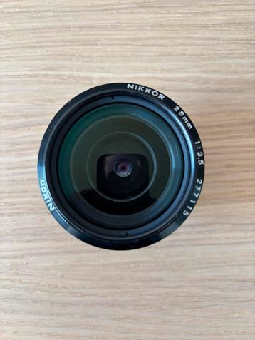 Nikon Nikkor 28mm 1:3,5 beschikbaar voor biedingen