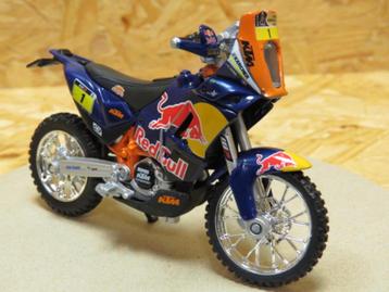 KTM 450 Dakar Rally Red Bull 1:18 #1 Bburago beschikbaar voor biedingen