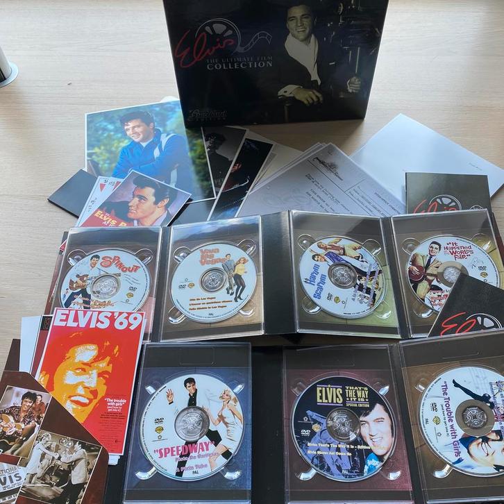 Luxe pakket Elvis Presley Collection Graceland Edition, Cd's en Dvd's, Dvd's | Muziek en Concerten, Zo goed als nieuw, Ophalen of Verzenden