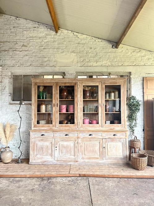 Ancienne bibliothèque meuble de commerce, Huis en Inrichting, Kasten | Boekenkasten, Zo goed als nieuw, Ophalen of Verzenden