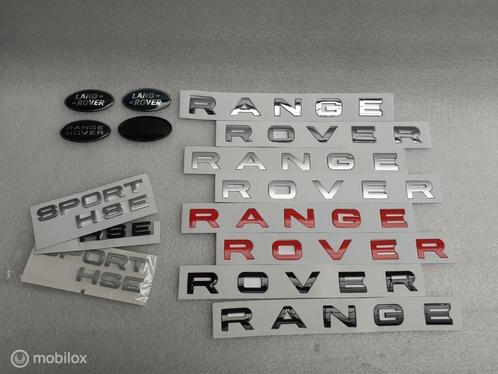 Logo RANGE ROVER SPORT Letters motorkap achterklep L320, Auto-onderdelen, Klein materiaal, Land Rover, Gebruikt, Ophalen of Verzenden