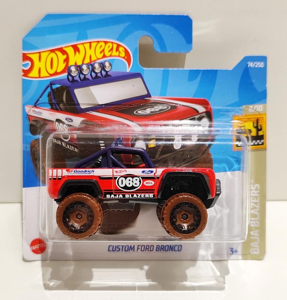 Hot Wheels Custom Ford Bronco (2022), Hobby en Vrije tijd, Modelauto's | Overige schalen, Ophalen of Verzenden